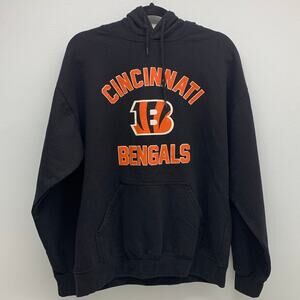 Cincinnati Bengals Hoodie Mens Large Kangaroo Pocket Pullover NFL Team Apparel